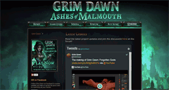 Desktop Screenshot of grimdawn.com